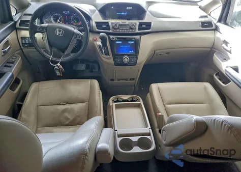 2015 Honda Odyssey Exl z USA, uszkodzony, nr VIN 5FNRL5H67FB011222